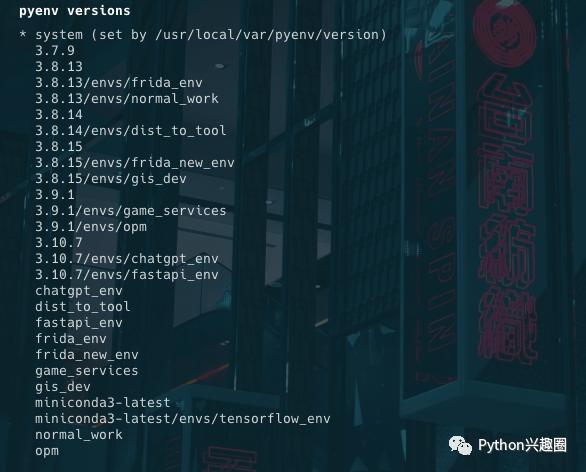好用的Python多环境管理神器pyenv  第5张